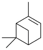 Structure de l'α-pinène