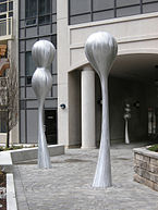 Sentinelles, 2009, aluminium, Toronto