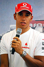 Lewis Hamilton en 2008