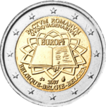 2 € Belgique 2007 - Traité de Rome