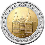 Pièce commémorative de 2€ de l'Allemagne en 2006