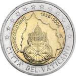 2 € Vatican 2004