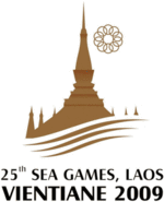 Logo des vingt-cinquièmes Jeux d'Asie du Sud-Est.