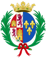 Coat of Arms of Elisabeth of France (1545-1568), Queen Consort of Spain.svg