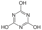 Cyanuric acid.svg