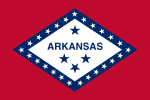 Le drapeau de l'Arkansas