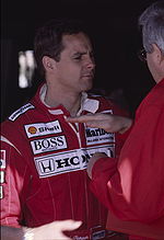 Gerhard Berger en 1991