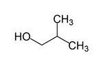structure du 2-méthylpropan-1-ol