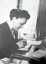 photographie de Marguerite Lebrun dans les années 1930
