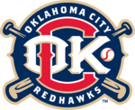 Logo des Oklahoma City RedHawks