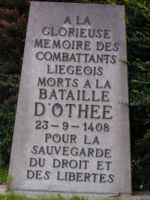 Stèle commémorative de la bataille d'Othée