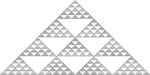 Pascal triangle modulo 5.png