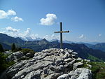 Summit cross, Rochers de Leschaux.jpg