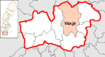 Växjö Municipality in Kronoberg County.png