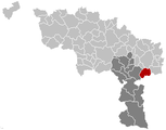 Ham-sur-Heure-Nalinnes Hainaut Belgium Map.png