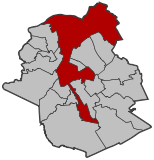 Localisation de Bruxelles-ville