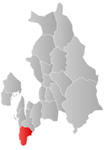 Carte de Vestby