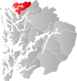Carte de Masfjorden