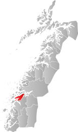 Carte de Leirfjord