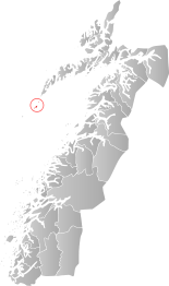 Carte de Værøy