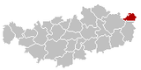 Localisation au sein de la province du Brabant wallon