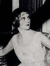 L'actrice française Alice Cocéa en 1921