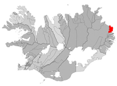 Situation de Borgarfjarðarhreppur.