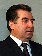 Emomali Rahmonov  (novembre 2001)