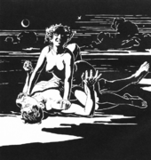 Le Vampir, illustration d'Ernst Stöhr, 1899