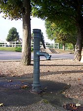 L'ancienne pompe à eau de Millemont.