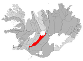 Situation de Skeiða- og Gnúpverjahreppur.
