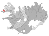 Situation de Tálknafjörður.