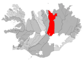 Situation de Þingeyjarsveit.