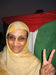 Aminatou Haidar en 2006