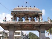 Statues de divinités à Chidambaram