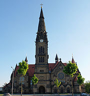 Photographie de la façade nord de l'Église