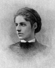 Emma Lazarus en 1872.