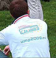Tee-Shirt de campagne pour les européennes 2009