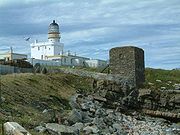 Fraserburgh Lighthouse (Kinnaird Castle) and the Wine Tower.jpg