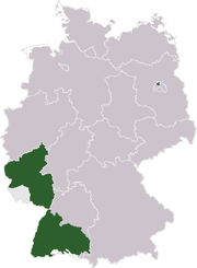 Territoire de la Fussball Oberliga Südwest 1948-1950
