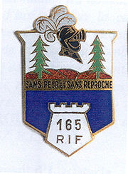 Insigne régimentaire du 165e régiment d'infanterie de forteresse (1939).jpg