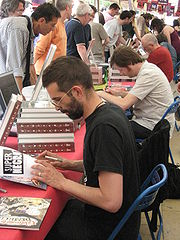 Winshluss, à "La Comédie du livre" de Montpellier, 23 mai 2009.
