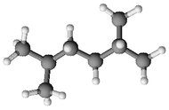 Représentations du 2,5-diméthylhexane