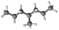 Représentations du 4-méthylheptane