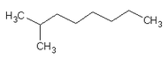 Formule brute et représentation 3D du 2-méthyloctane