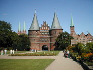 La Holstentor de Lübeck