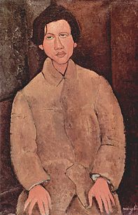 Portrait de Chaïm Soutine par Amedeo Modigliani, 1916