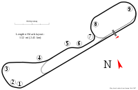 Adelaide International Raceway (Australia) track map.svg