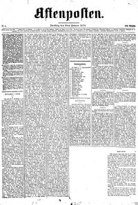 Aftenposten 2. januar 1879- framside.JPG