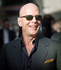 Bruce Willis à l'avant-première de Die Hard 4, à Londres, le 20 juin 2007.